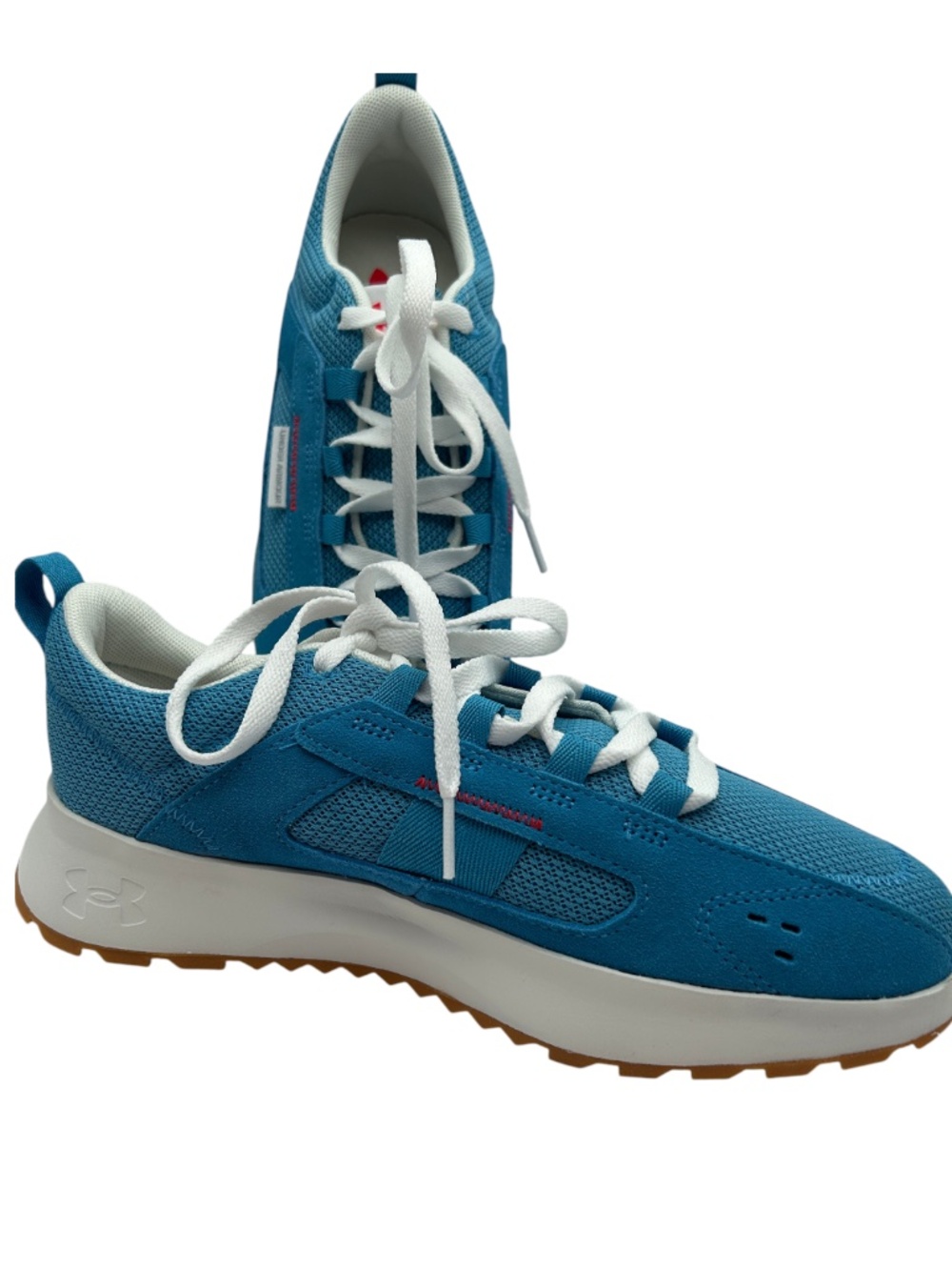 Under Armour UA GS Street Mirage Athletic Shoes - Blue White NWB